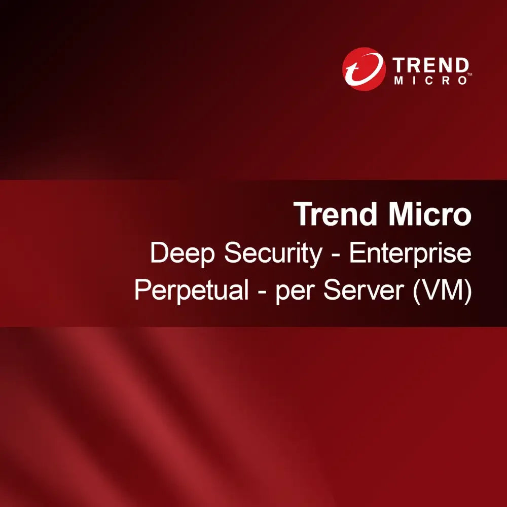 Trend Micro Deep Security - Enterprise Perpetual - per Server (VM)